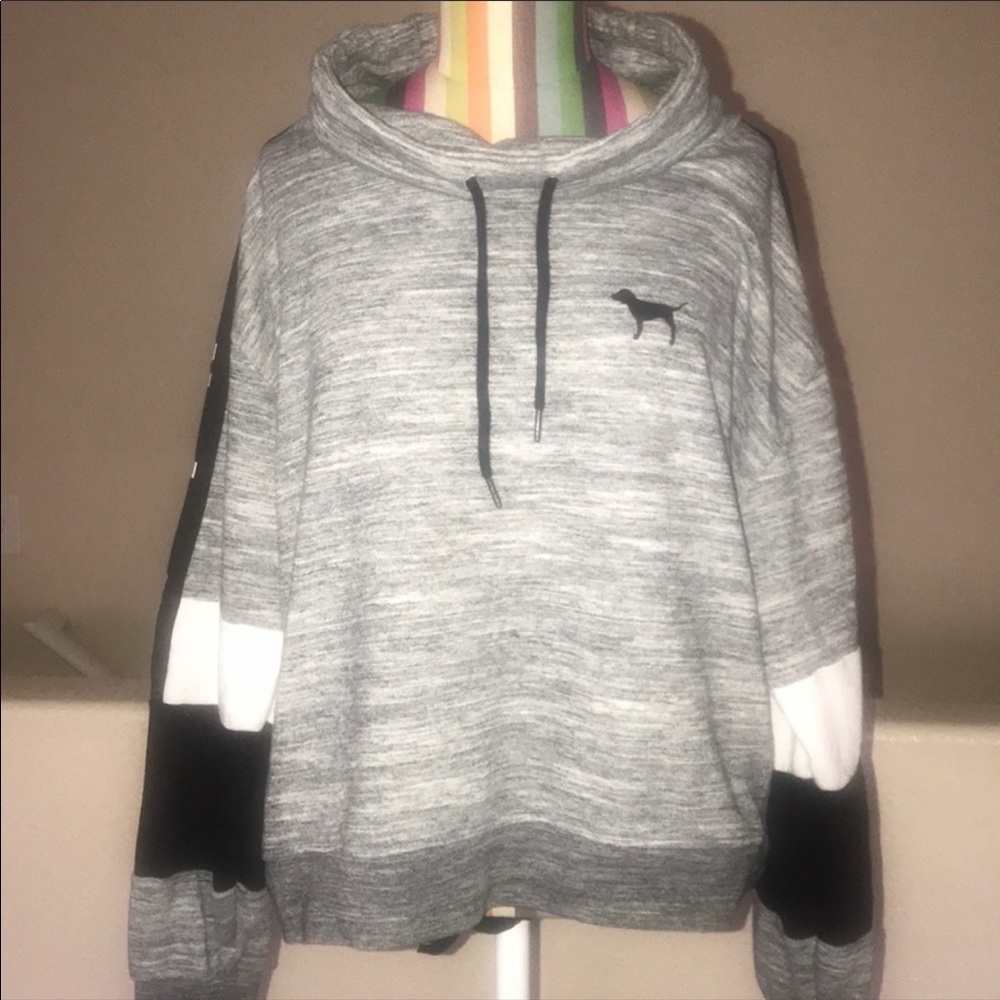 PINK cowl neck pullover